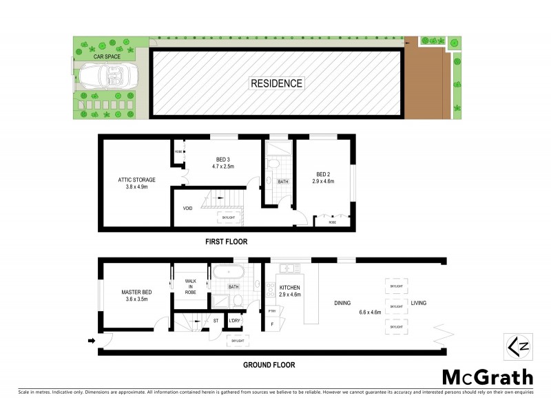 29 Huntington Street, Crows Nest NSW 2065 Floorplan