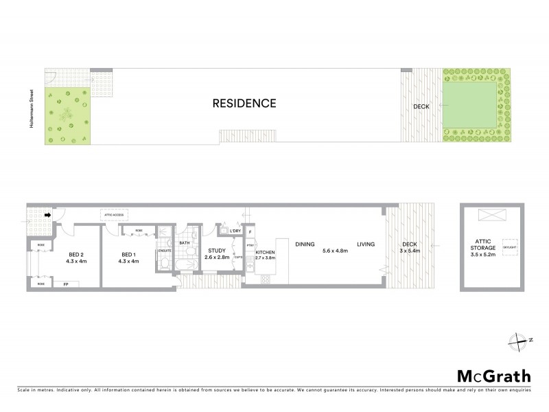 46 Holtermann Street, Crows Nest NSW 2065 Floorplan