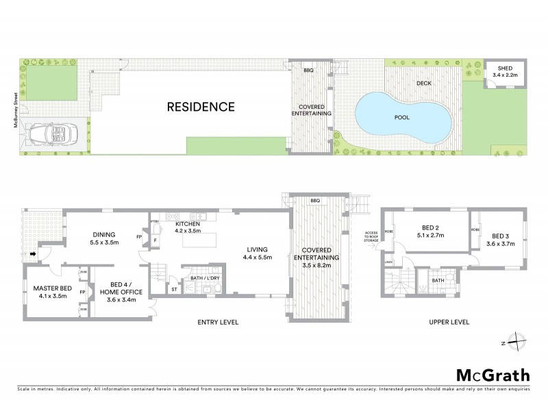 8 McBurney Street, Naremburn NSW 2065 Floorplan