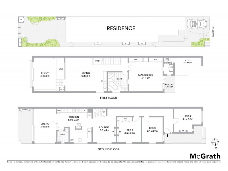103 West Street, Crows Nest NSW 2065 Floorplan