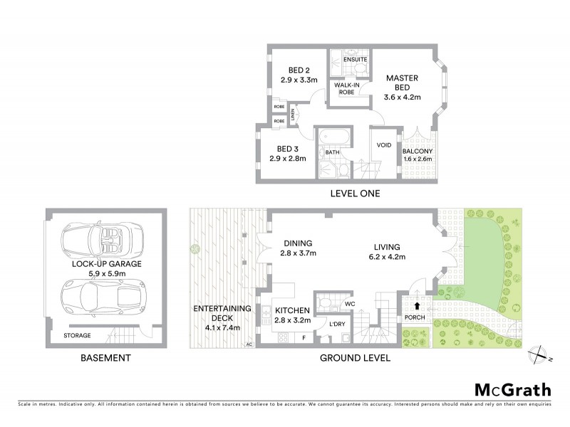 3/60 Waters Road, Naremburn NSW 2065 Floorplan
