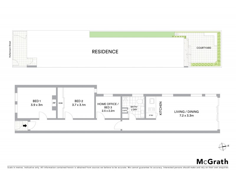 90 Holtermann Street, Crows Nest NSW 2065 Floorplan