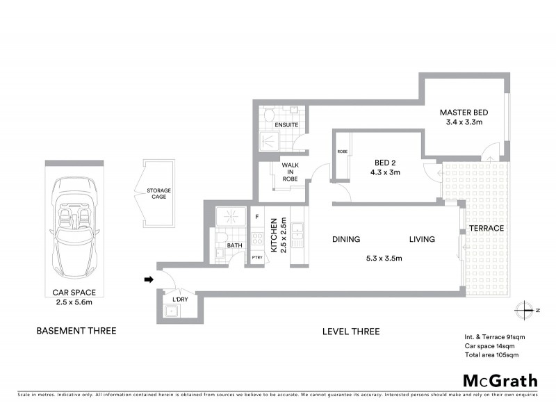 311/48 Atchison Street, St Leonards NSW 2065 Floorplan