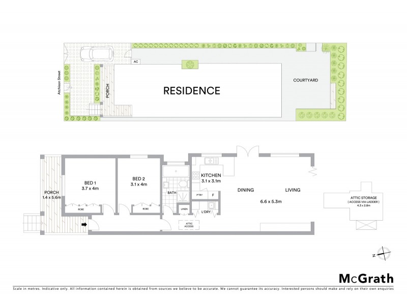 87 Atchison Street, Crows Nest NSW 2065 Floorplan