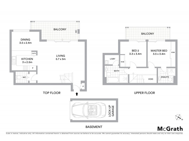 14/18 Northcote Street, Naremburn NSW 2065 Floorplan