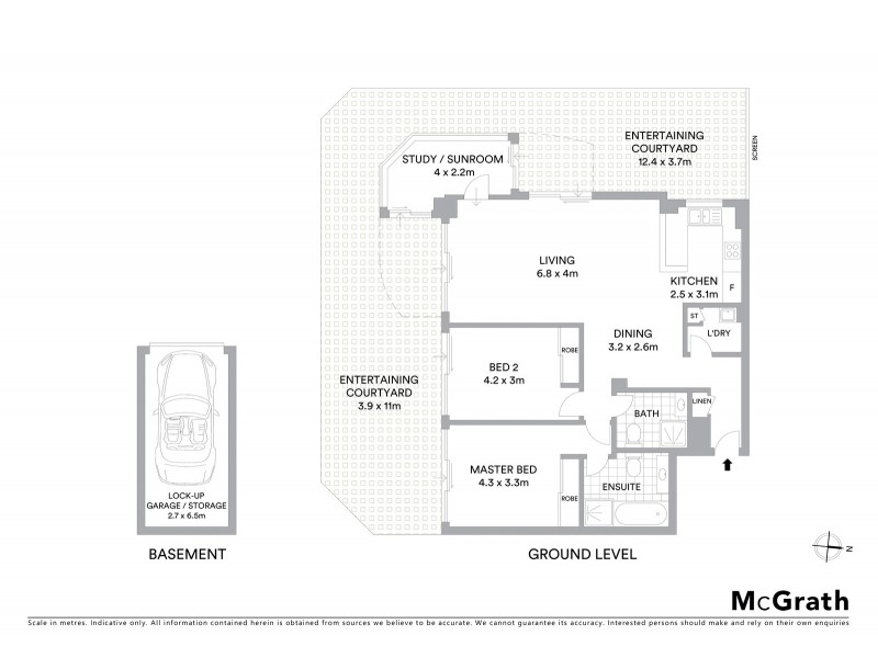 3/19 Herbert Street, St Leonards NSW 2065 Floorplan