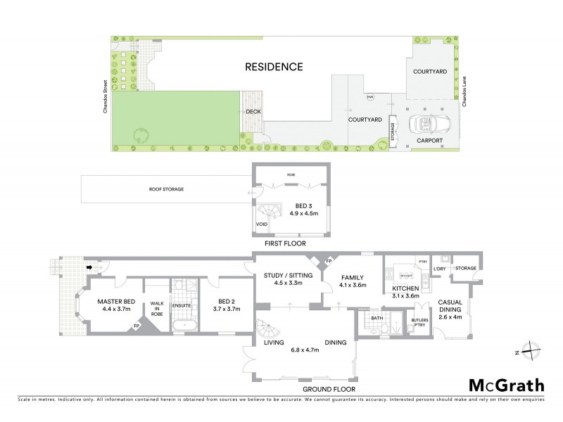 159 Chandos Street, Crows Nest NSW 2065 Floorplan