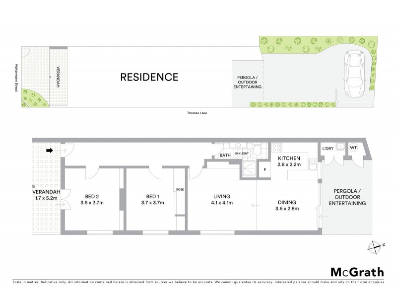 116 Holtermann Street, Crows Nest NSW 2065 Floorplan