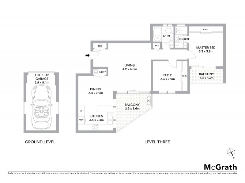 4/9 Ruth Street, Naremburn NSW 2065 Floorplan