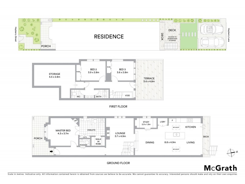 52 Hayberry Street, Crows Nest NSW 2065 Floorplan