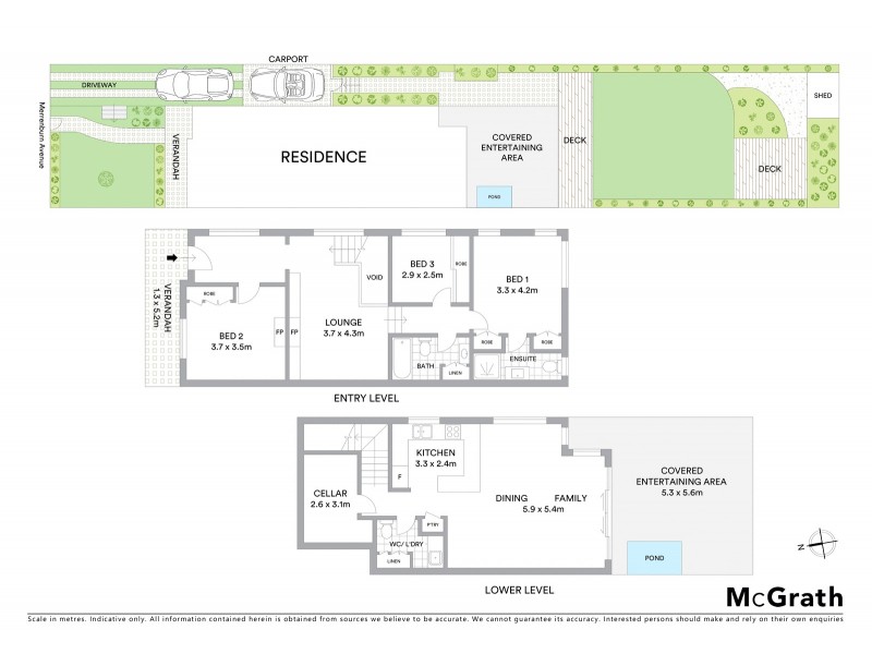 8 Merrenburn Avenue, Naremburn NSW 2065 Floorplan
