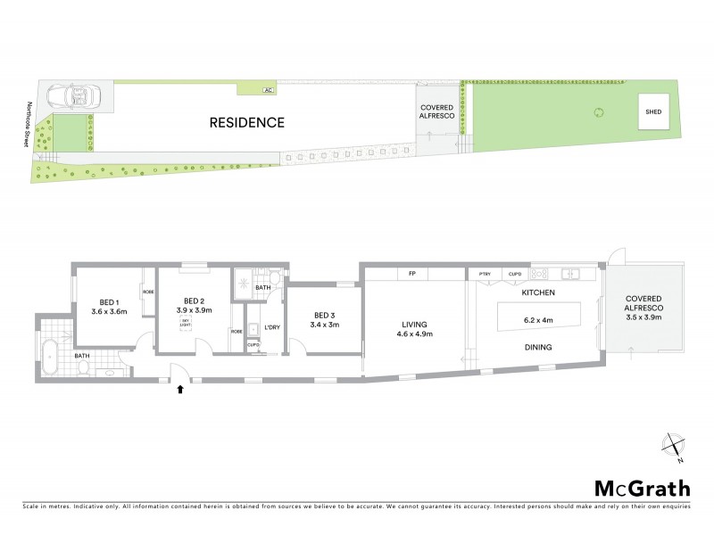 126 Northcote Street, Naremburn NSW 2065 Floorplan