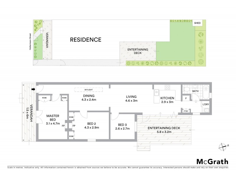 100 Holtermann Street, Crows Nest NSW 2065 Floorplan