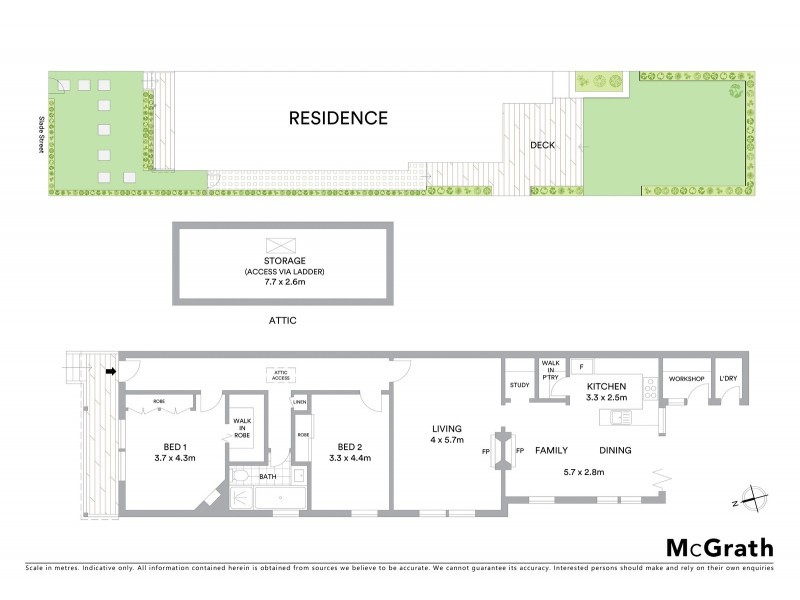 36 Slade Street, Naremburn NSW 2065 Floorplan