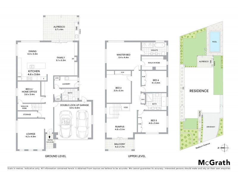 17 Raeburn Avenue, Castlecrag NSW 2068 Floorplan