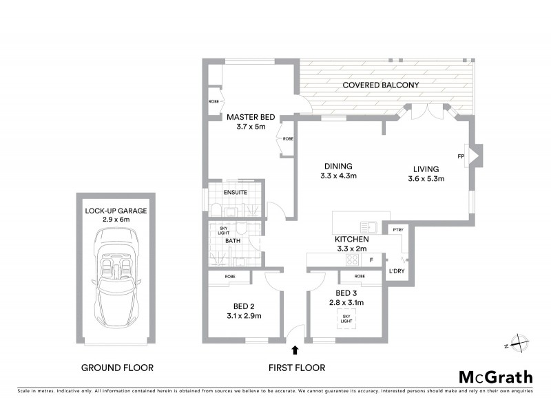 1/57 Wycombe Road, Neutral Bay NSW 2089 Floorplan