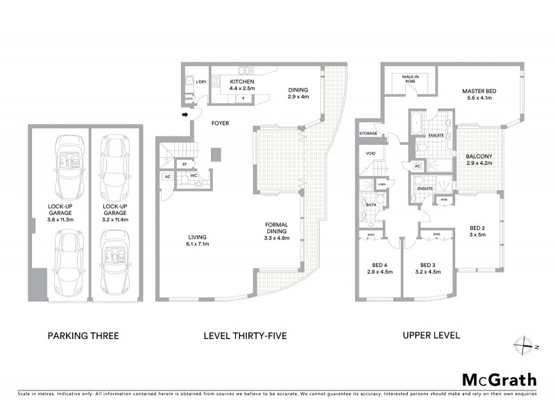 3504/1 Sergeants Lane, St Leonards NSW 2065 Floorplan