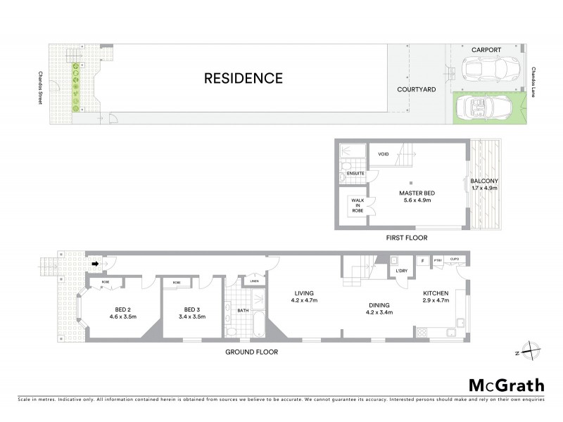 165 Chandos Street, Crows Nest NSW 2065 Floorplan