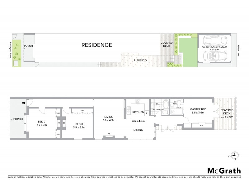 75 Burlington Street, Crows Nest NSW 2065 Floorplan