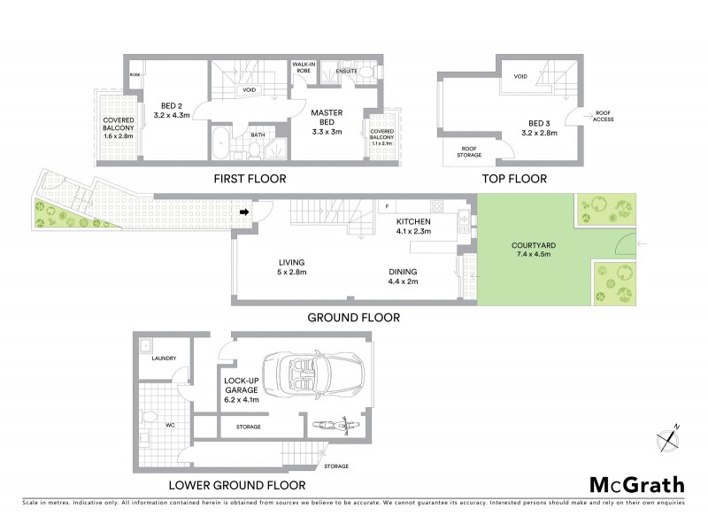 3/74 Dalleys Road, Naremburn NSW 2065 Floorplan