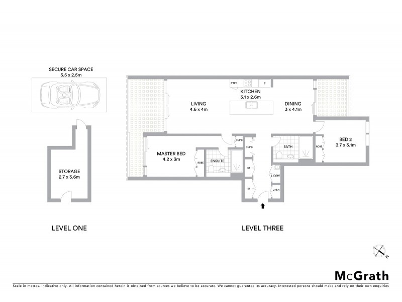 310/25 Marshall Avenue, St Leonards NSW 2065 Floorplan