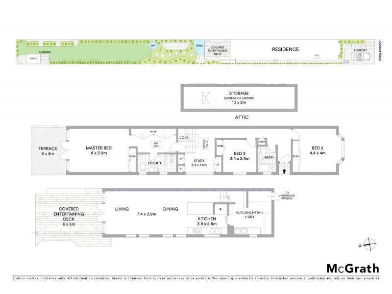 29A Garland Road, Naremburn NSW 2065 Floorplan