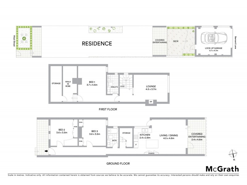 106 West Street, Crows Nest NSW 2065 Floorplan