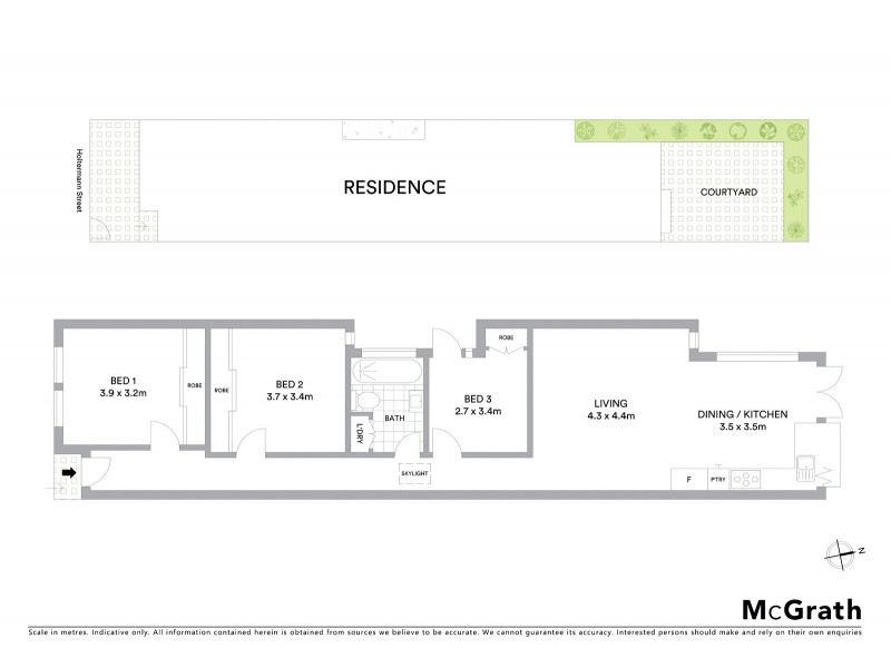 94 Holtermann Street, Crows Nest NSW 2065 Floorplan