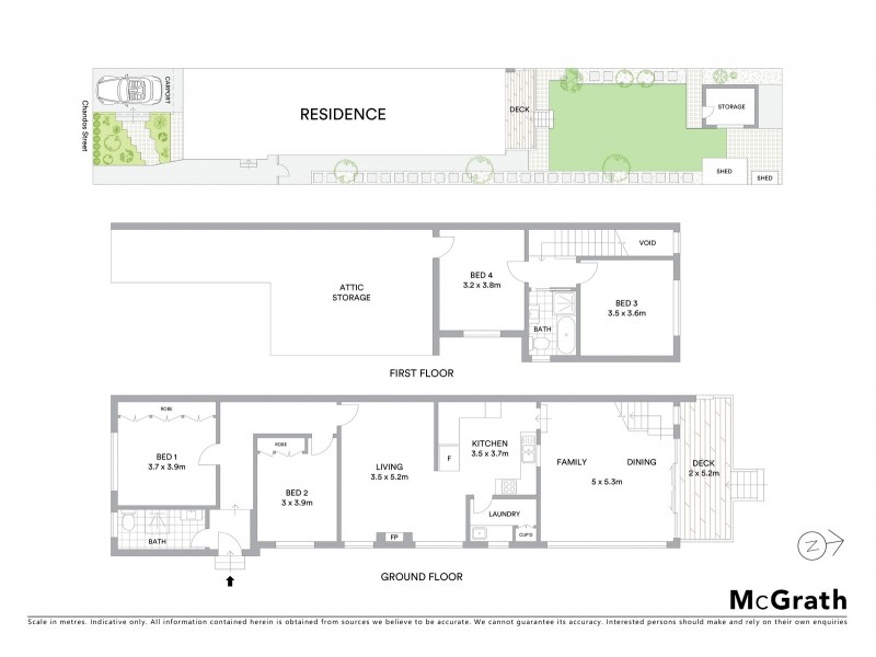 126 Chandos Street, Crows Nest NSW 2065 Floorplan