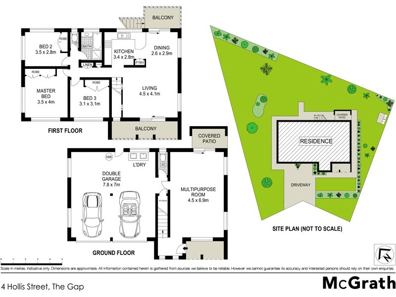 4 Hollis Street, The Gap QLD 4061 Floorplan