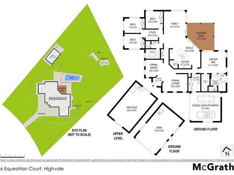 6 Equestrian Court, Highvale QLD 4520 Floorplan