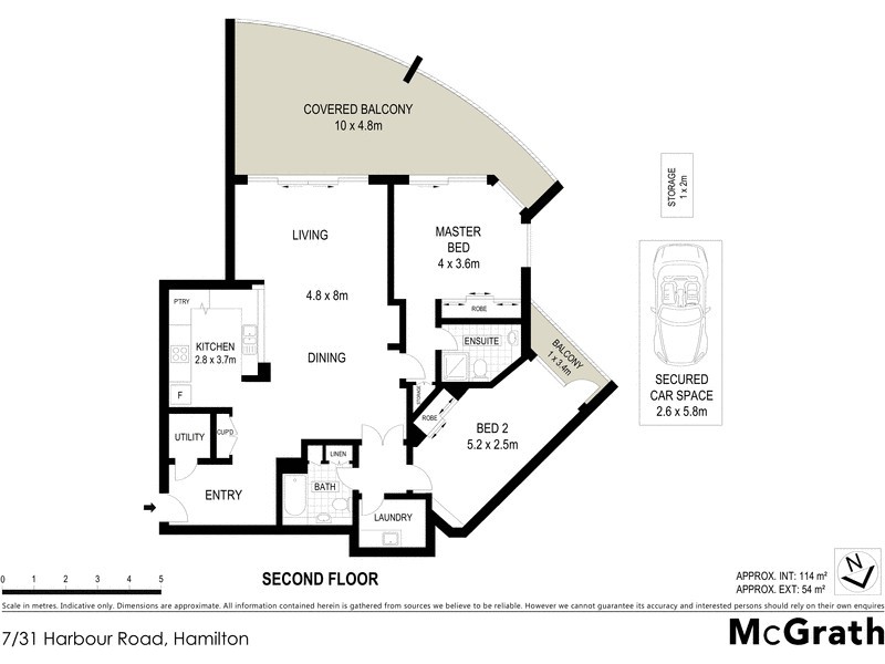 7/31 Harbour Road, Hamilton QLD 4007 Floorplan