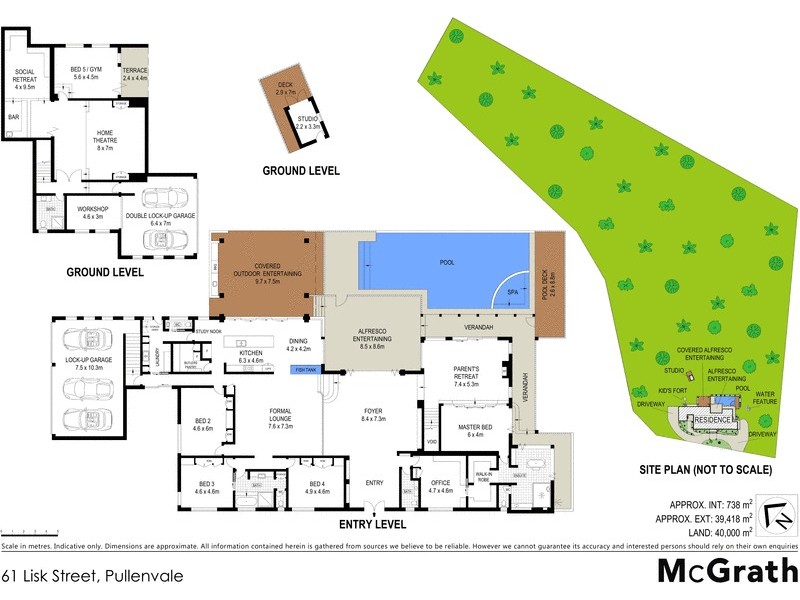 61 Lisk Street, Pullenvale QLD 4069 Floorplan