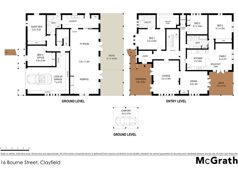 16 Bourne Street, Clayfield QLD 4011 Floorplan