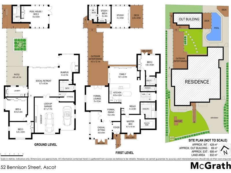 52 Bennison Street, Ascot QLD 4007 Floorplan