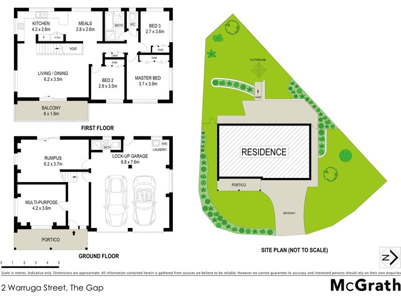 2 Warruga Street, The Gap QLD 4061 Floorplan
