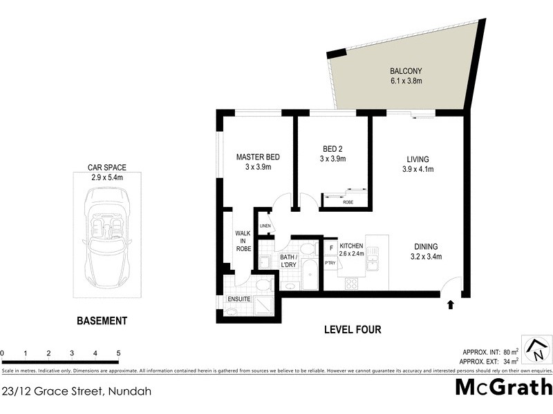 23/12 Grace Street, Nundah QLD 4012 Floorplan