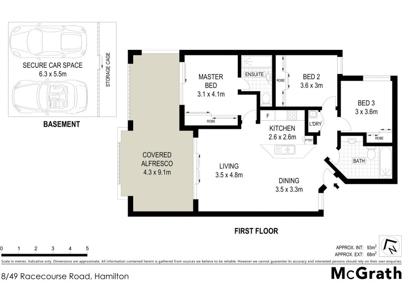 8/49 Racecourse Road, Hamilton QLD 4007 Floorplan