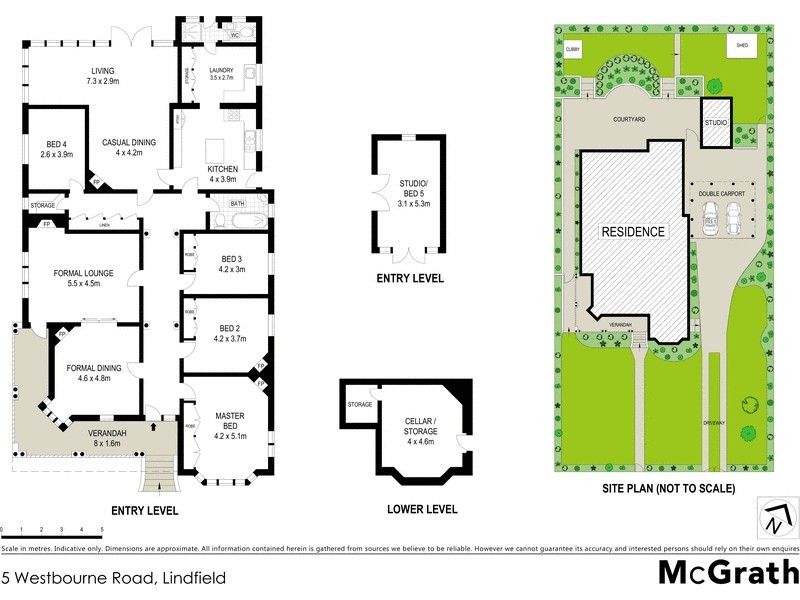 5 Westbourne Road, Lindfield NSW 2070 Floorplan
