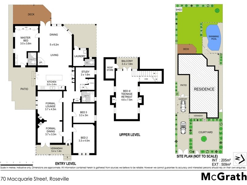 70 Macquarie Street, Roseville NSW 2069 Floorplan