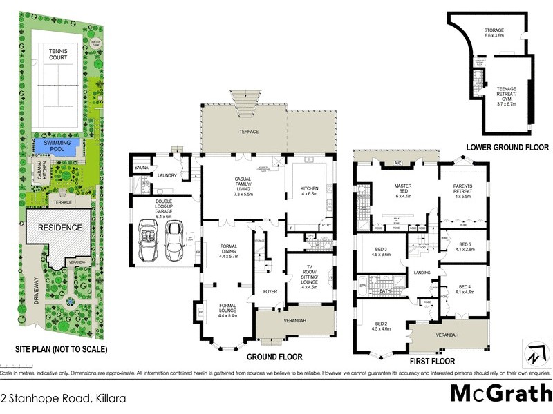 2 Stanhope Road, Killara NSW 2071 Floorplan