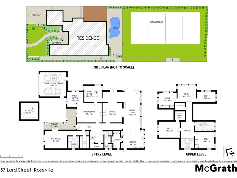 57 Lord Street, Roseville NSW 2069 Floorplan