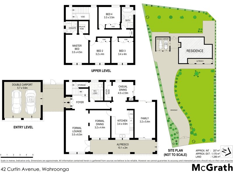 42 Curtin Avenue, Wahroonga NSW 2076 Floorplan