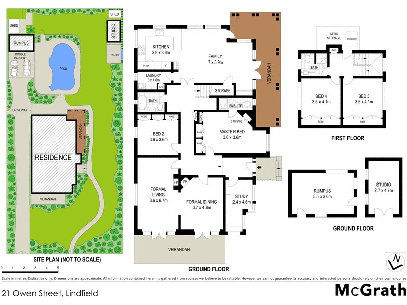 21 Owen Street, Lindfield NSW 2070 Floorplan