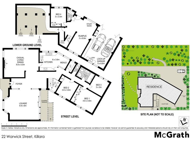 22 Warwick Street, Killara NSW 2071 Floorplan