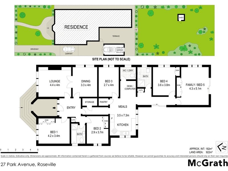27 Park Avenue, Roseville NSW 2069 Floorplan