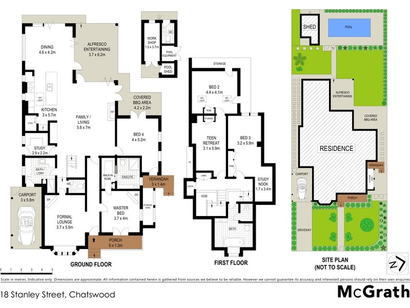 18 Stanley Street, Chatswood NSW 2067 Floorplan