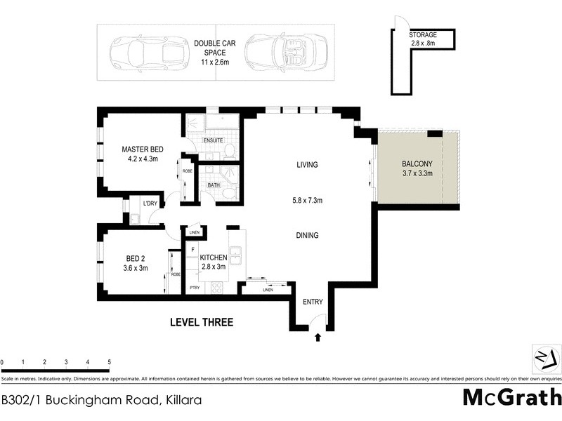 B302/1 Buckingham Road, Killara NSW 2071 Floorplan