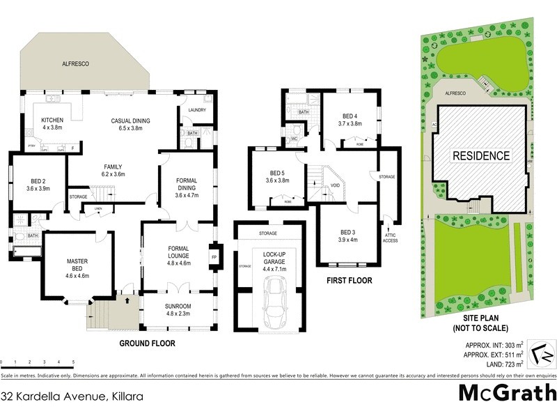 32 Kardella Avenue, Killara NSW 2071 Floorplan