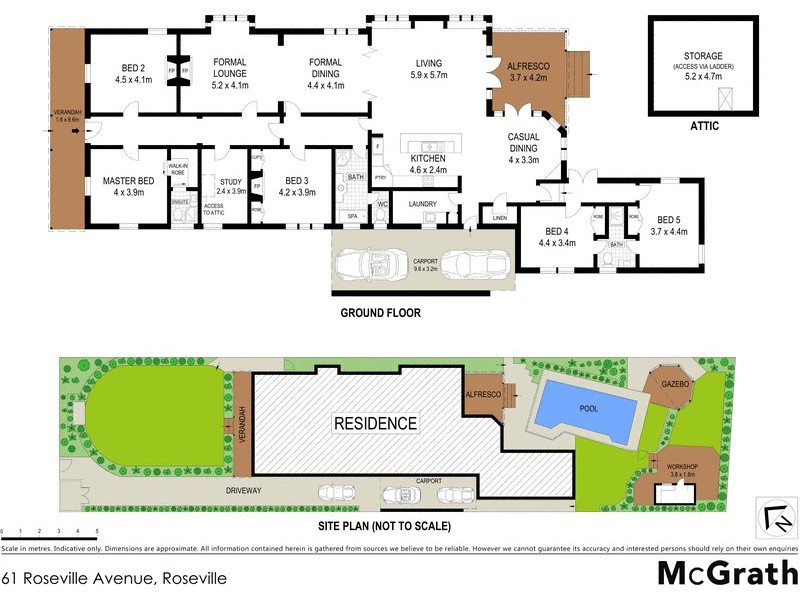 61 Roseville Avenue, Roseville NSW 2069 Floorplan